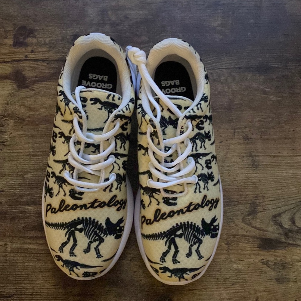 Dinosaur sneakers